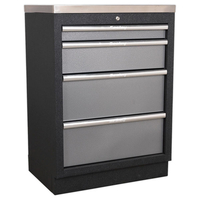Sealey APMS56 Modular Floor Cabinet 2 Door Full Height 915mm