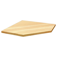 Sealey APMS60PW Pressed Wood Worktop for Modular Corner Cabinet 865mm