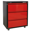 Sealey APMS82 Modular 3 Drawer Cabinet with Worktop 665mm