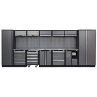 Sealey APMSSTACK01SS Modular Storage System Combo - Stainless Stee...