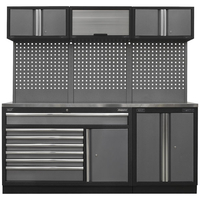Sealey APMSSTACK11SS Superline Pro 2.04m Storage System Stainless. ..