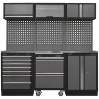 Sealey APMSSTACK12SS Superline Pro 2.04m Storage System Stainless. ..