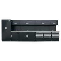 Sealey APMSSTEEL Complete Modular Workshop Storage Combi Stainless...