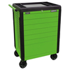 Sealey APPD7O Rollcab 7 Drawer Push-To-Open Hi-Vis Orange