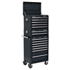 Sealey APSTACKTR Topchest,  Mid-Box & Rollcab Combi 14 Drawer Ball. ..