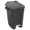 Sealey BM100P Refuse/Wheelie Bin with Foot Pedal 100L - Black