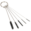 Sealey BSGC4 Spray Gun Cleaning Mini Brush Set 5pc