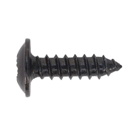 Sealey BST4819 Self Tapping Screw 4.8 x 19mm Flanged Head Black Po...