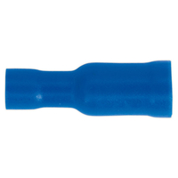Sealey BT22 Female Socket Terminal Ø5mm Blue Pack of 100