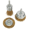 Sealey BWBS08 Wire Brush Set 8pc Brassed