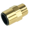 Sealey CAS22BSA 22mm x 3/4"bspt Brass Straight Adaptor