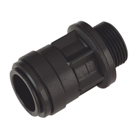 Sealey CAS22SA 22mm Straight Adaptor 3/4"bsp Pack of 2