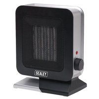 Sealey CH2013 Ceramic Fan Heater 1400W/230V 2 Heat Settings