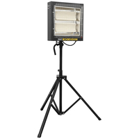 Sealey CH30110VS Ceramic Heater with Telescopic Tripod Stand 1.2/2...