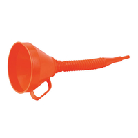 Sealey F16F Funnel with Flexi Spout and Filter Medium 160mm