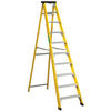 Sealey FSL10 Fibreglass Step Ladder 9-Tread EN 131