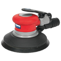 Sealey GSA05 Air Palm Random Orbital Sander Ø150mm Dust-Free