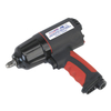 Sealey GSA6000 Composite Air Impact Wrench 3/8"Sq Drive - Twin Hammer