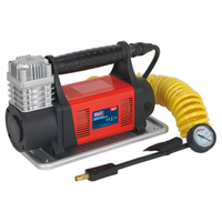 Sealey MAC07 Tyre Inflator/Mini Air Compressor 12V Heavy-Duty