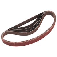 Sealey SA355/B60G Sanding Belt 60grit 20 x 520mm Pack of 5