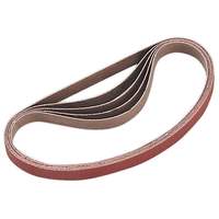 Sealey SA35/B120G Sanding Belt 120grit 10 x 330mm Pack of 5