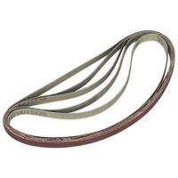 Sealey SBS35/B100GN Sanding Belt 100grit 8 x 456mm Pack of 5