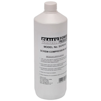 Sealey SCPO1S Screw Compressor Oil 1ltr