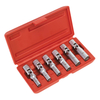 Sealey SX0403 Glow/spark Plug Socket Set 6pc 3/8"sq Drive