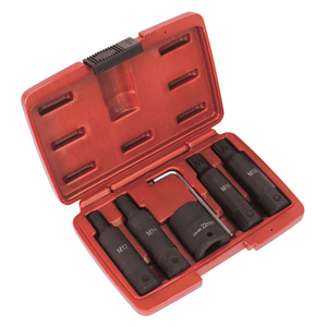 Sealey SX090 Impact Spline Socket Bit Set 6pc 3/4"Sq Drive