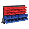 Sealey TPS1218 Bin Storage System Bench Mounting 30 Bins