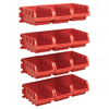 Sealey TPS131 Bin & Panel Combination 24 Bins - Blue