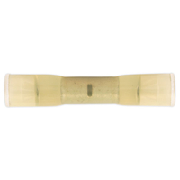 Sealey YTCS10 Cold Seal Butt Connector Yellow Ø5.9mm Pack of 10