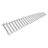 Siegen S0401 Combination Spanner Set 25pc Jumbo Metric