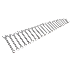 Siegen S0401 Combination Spanner Set 25pc Jumbo Metric