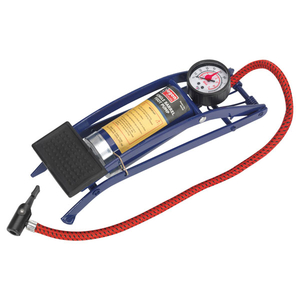 Siegen S0540 Foot Pump Single Barrel