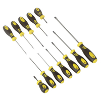 Siegen S0616 Softgrip Screwdriver Set 12pc