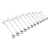 Siegen S0634 Ratchet Combination Spanner Set 12pc Metric