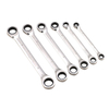 Siegen S0636 Double End Ratchet Ring Spanner Set 6pc Metric