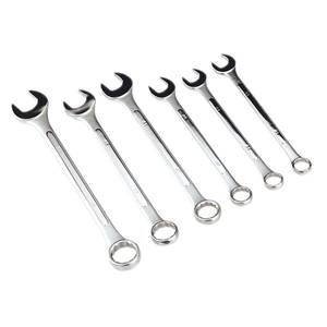 Siegen S0751 Combination Spanner Set 6pc Super Jumbo Metric