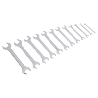 Siegen S0849 Double Open End Spanner Set 12pc