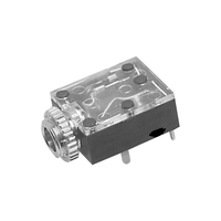 Switchcraft 35Right AngledPC4BH3 Horizontal 3.5mm Stereo Socket