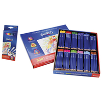 Swäsh Classbox 300 Premium Triangular Komfigrip Colouring Pencils