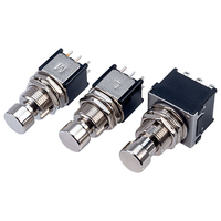 Taiwan Alpha SF17020F-0302-21R-L 3PDT Latching Foot Switch 9V 1A