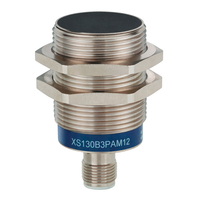 Telemecanique XS530B1PAM12 10mm M30 2M Cable Brass Inductive Proxi...