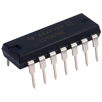 Texas Instruments CD4001BE Quad 2 Input NOR Gate
