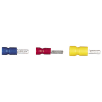 TruConnect 10.4x2.3 Red 25A Blade Contact Pack of 100