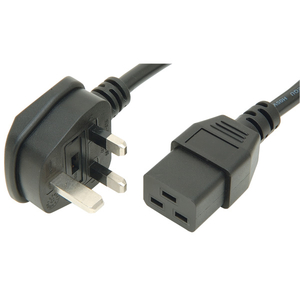 TruConnect 12644-2 2.5m C19 to 13A UK Plug Cordset