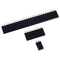 TruConnect 3 Way Single Row PCB Socket 2.54mm Pitch