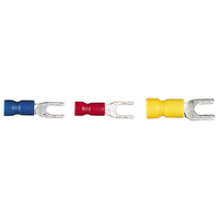 TruConnect 4.0mm Red 18A Fork Connector Pack of 100