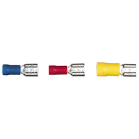 TruConnect 6.3x0.8mm 20A Yellow Female Receptacle Pack of 100